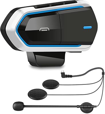 VR-robot Motorcycle Wireless Headset,Type-c Port Headset FM RadioHandsfree Automatic AnswerAccounce Incoming Phone NumberHD Stereo Music