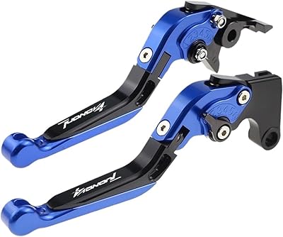 Levers Fit Tuono V4 1100RR 2017-2022 Clutch Levers Compatible with Tuono V 4 1100 RR Factory Folding Extendable Brake HandlesBLUE3