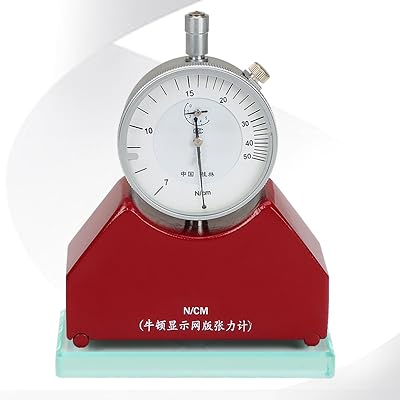 7-80Ncm Newton Tension Meter, Mesh Tension Meter Gauge, SMT Tensiometer, High Precision Silk Screen Tension Meter, Used for Testing All ScreenSteel Mesh Tension