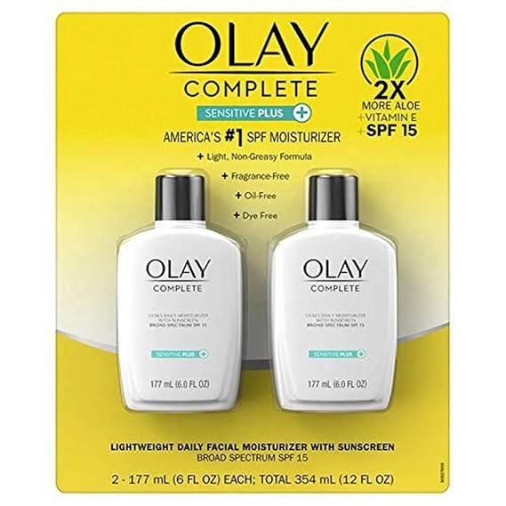 Olay Olay Complete Uv Plus Moisturizercount 2 X 6 Fl Ounce (Net Wt 12 Fl Ounce ),