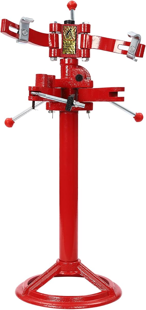 Vehicle Auto Spring Compressor, Hand Operate Strut Spring Compressor Tool w/Adjustable Height(35.5-45 Inches), 2200 Lbs Vehicle Spring Removal Tool, Red