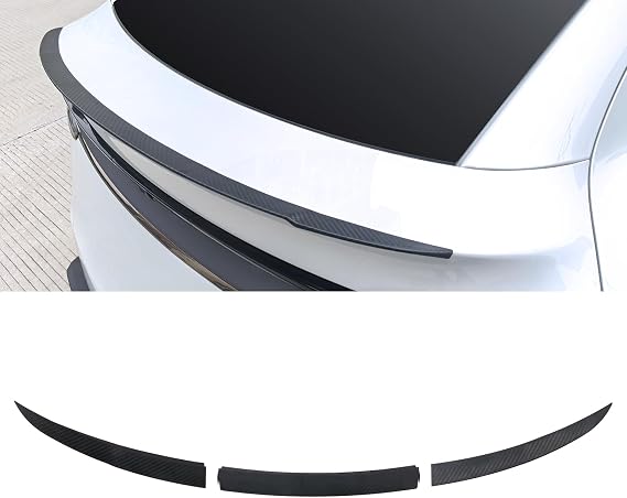 Tesla Model Y Juniper Spoiler Rear Trunk Lip Tail Wing No-Drill Aerodynamic Stability Original Spoiler Sporty Appearance for Tesla Model Y Juniper Refresh Accessories Trunk Spoiler (2886)