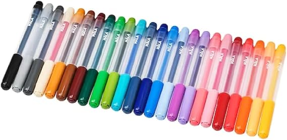 I-K-E-A MALA Felt-Tip Pen Mixed Colors Polypropylene (pack of 24)