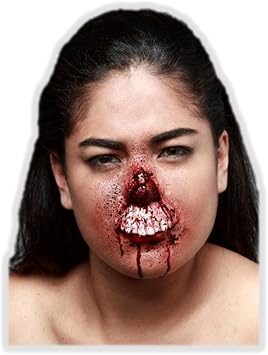 Ghoulish Masks Chewed Nose Prosthetic Kit Standard