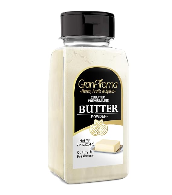 Granaroma, Butter Powder, 7.2 Oz | For cooking, baking, and seasoning