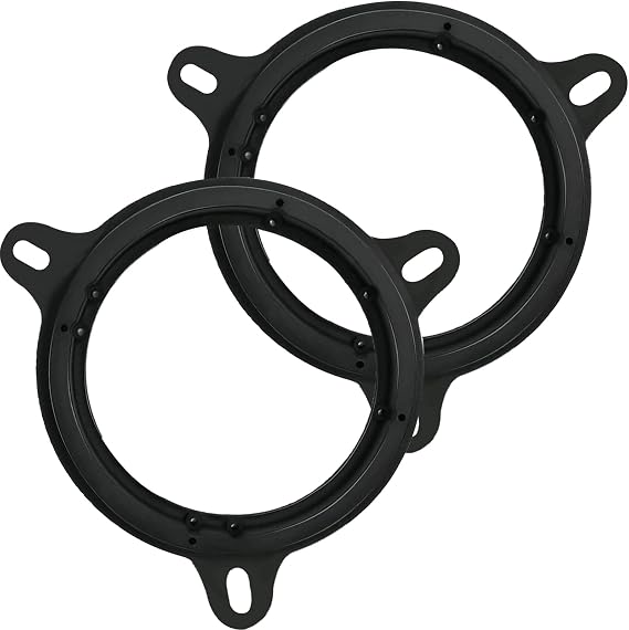 6.5 Inch Speaker Spacer: 4/5 Inch Depth Speaker Adapter Rings 2-PCS