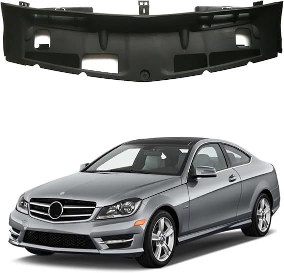 Radiator Fan Shroud Cover Splash Shield Upper For 2009 2010 2011 2012 2013 2014 2015 Mercedes-Benz C
