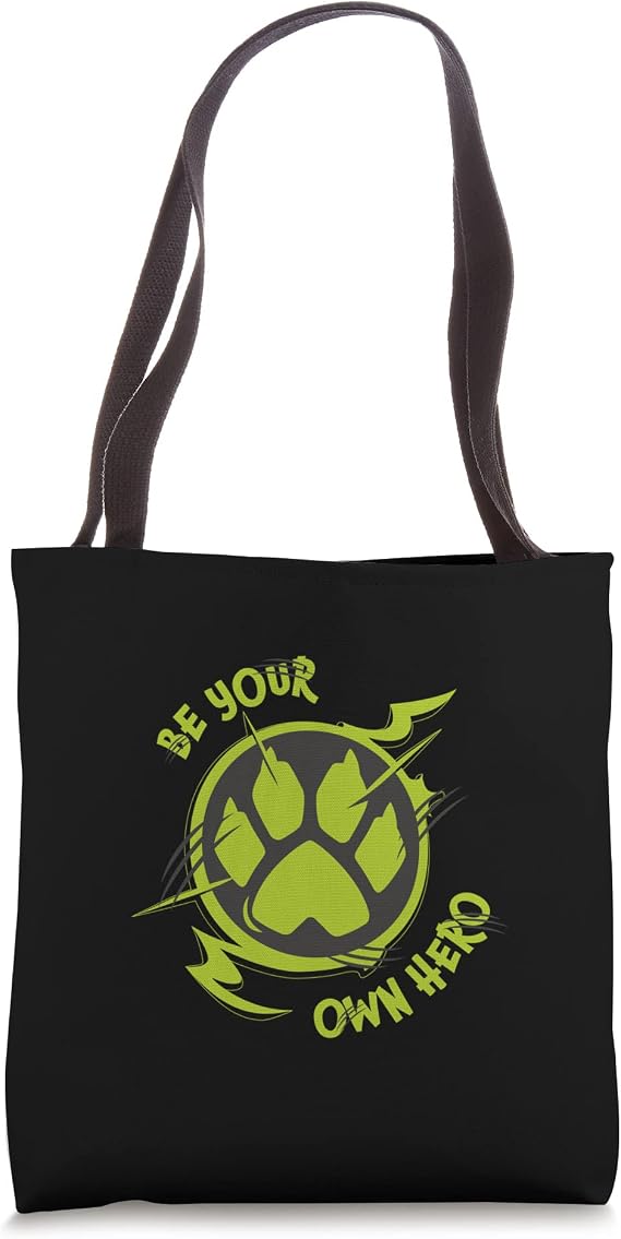 Miraculous Ladybug Cat Noir icon Be your own hero Tote Bag