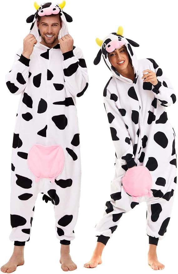 CANASOUR Adult Halloween Costume Onesie Pajamas Unisex