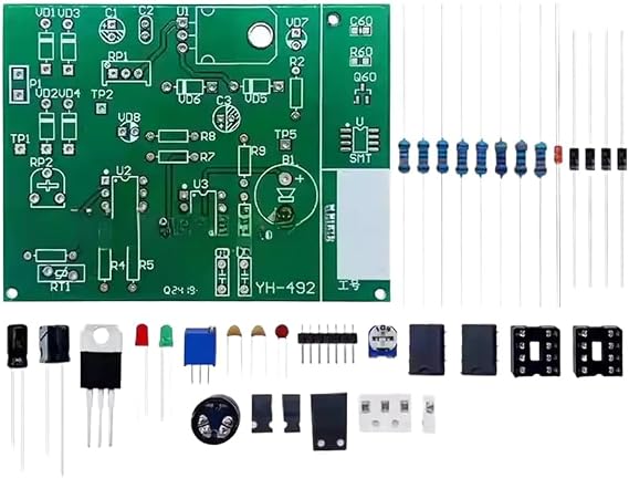 Training Kit for Electronic Soldering Practice with Temperature Monitoring and AC 12V Powered Control Function