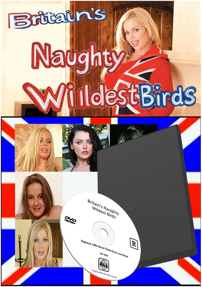 Britain's Naughty Wildest Birds - Adult DVD Rated 18 - Mature Content - 5 Scenes - Disc Only