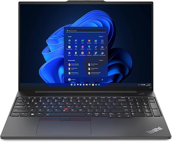 Lenovo ThinkPad E16 Gen 1 21JN0040US 16" Touchscreen Notebook - WUXGA - 1920 x 1200 - Intel Core i5 13th Gen i5-1335U Deca-core (10 Core) 1.30 GHz - 16 GB Total RAM - 8 GB On-Board Memory - 512 GB