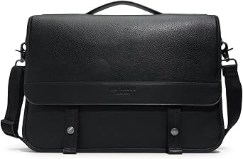 Ted Baker Mens Irvine Messenger Bag, Grey