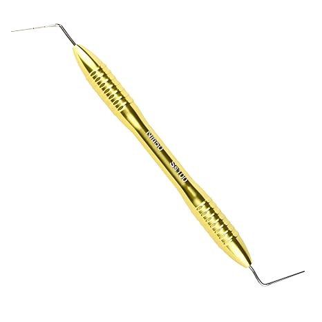 Endodontic Plugger Dental Composite Filling Instrument (Yellow)