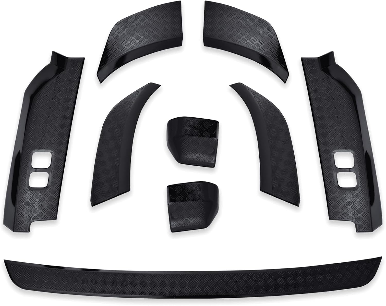 9 Piece Chequer Plate Body Kit for Land Rover Defender 110 L663 2020+