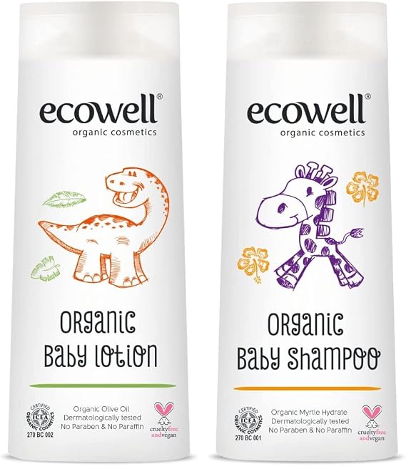 Ecowell Organik Bebek Bakım 2li Set