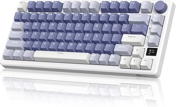 RK ROYAL KLUDGE M75 Gaming Keyboard Wireless, Mechanical Keyboard, 2.4GHz