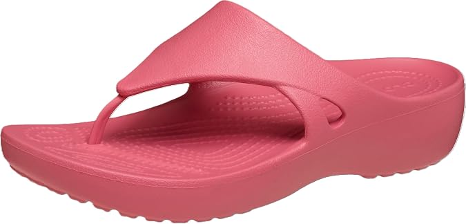 Crocs Women's Kadee Wedge Lightweight Platform Flip Flop Sandals