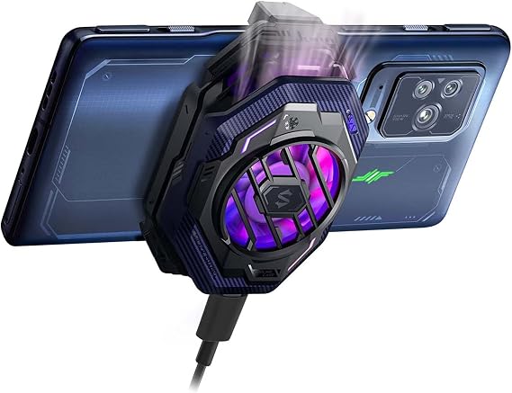 Black Shark FunCooler 3 Pro Smartphone Cooling Fan, Speed Setting, Quiet, Time Limit, USB Powered, Peltier Element, Cooling Radiator