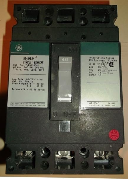 General Electric / Ge THED136040 (GE) Circuit Breakers