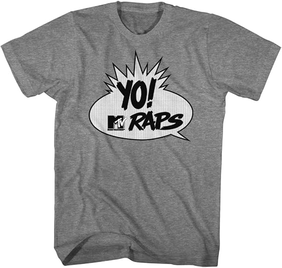 American Classics MTV Yo! MTV Raps Vintage Style T Shirt 80s Hip Hop