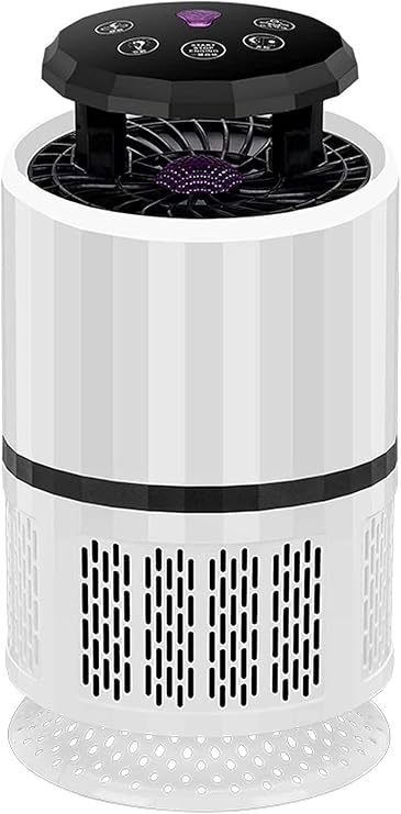 Mosquito Killer Lamp, Intelligent Mosquito Killer, Household Mosquito Lamp For Infants And Pregnant Women, Bedroom Mosquito Killer, Indoor Killer Lamp, Mosquito Lamp (White 13.1 * 25.8cm)