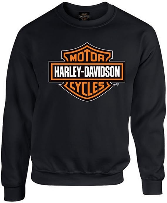 Harley-Davidson Men's Crew Neck Crewneck (Pack of 1)