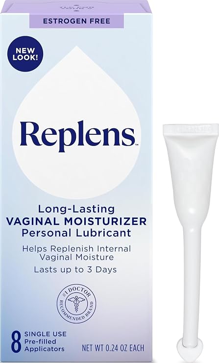 Replens Long-Lasting Feminine Moisturizer, 8 Count