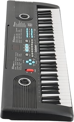 KESHUO Electric Keyboard 61 Keys Keyboard Piano Electronic Digital Piano with Built-in Speaker Microphone Portable Keyboard