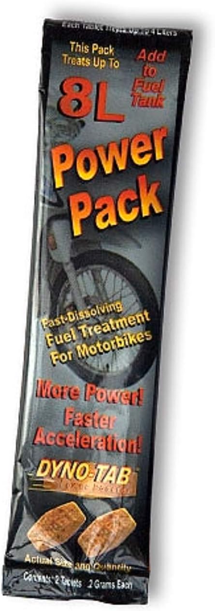 8L Octane Booster Power Pack - for Motorbikes and Small Engines. (Dynotab)