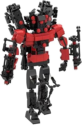 Toilet Blocks Toys TV Man Building Blocks Toys,Construction Playset Blocks Action Figure Building Blocks for Adults Kids 575 PCS