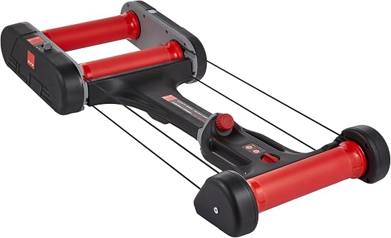 Elite Quick-Motion Roller Trainer Portable Bike Roller for Indoor Training Compact Foldable Design For Road Bike & MTB