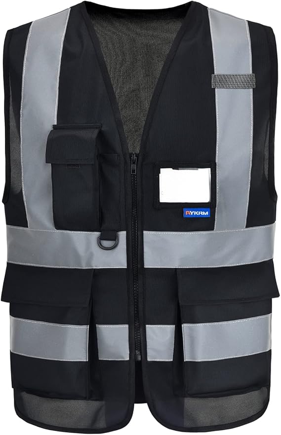XSmall Womens black safety vest xs