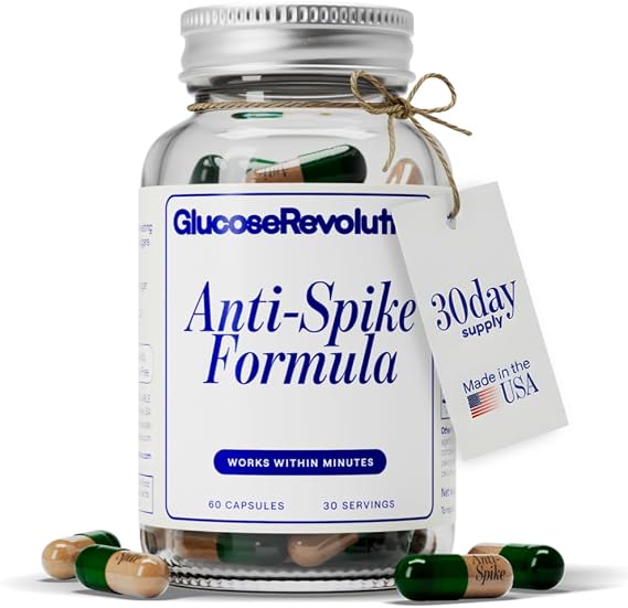Anti-Spike Formula by The Glucose Goddess 60 Capsules (30-Day Supply)