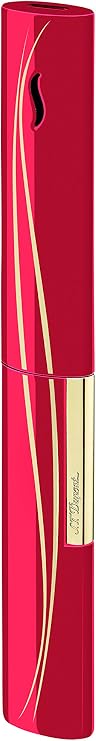 S.T.Dupont D-024010 The Wand Lighter - Red Waves/Golden