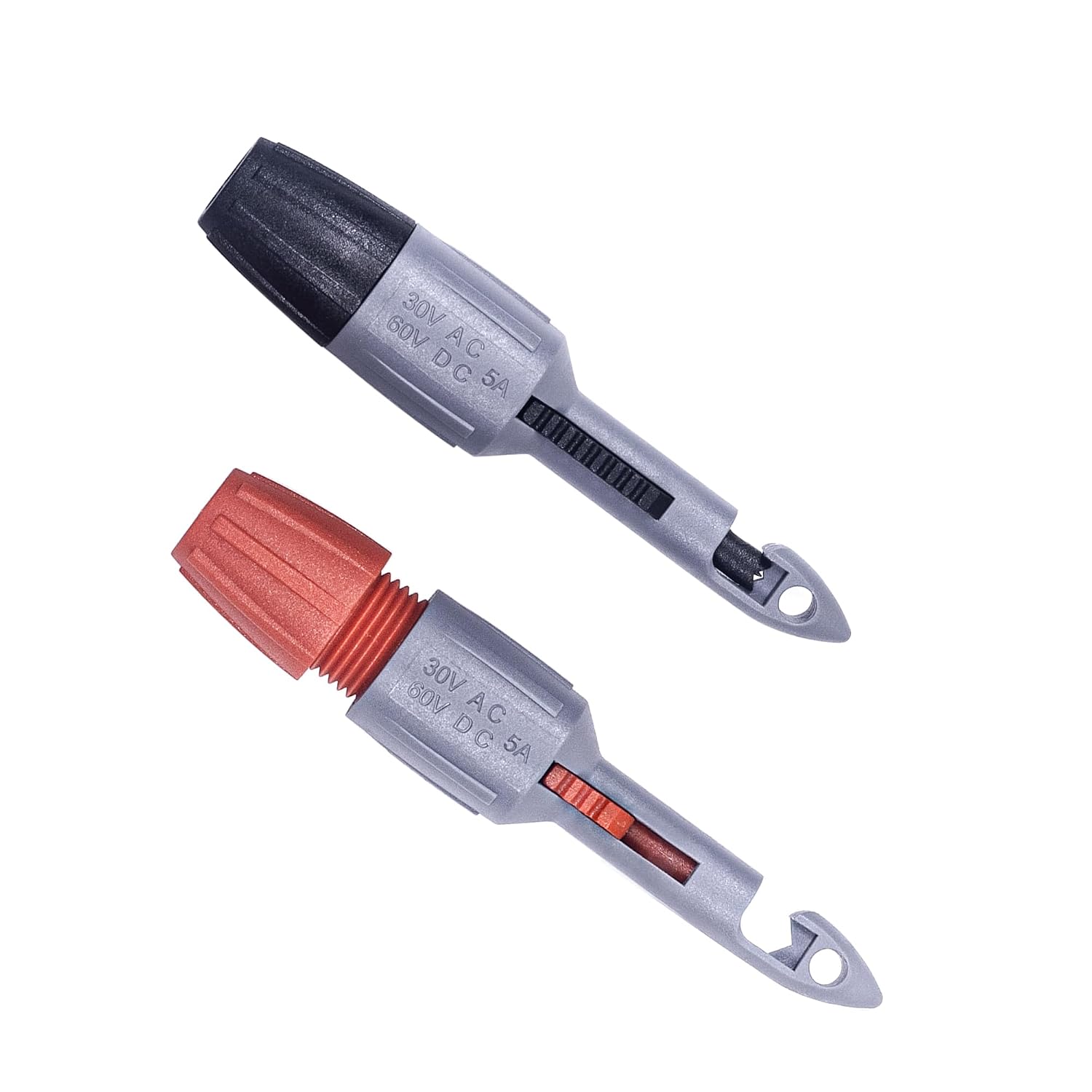 Insulation Piercing Clips Set Heavy Duty 2 Pcs Wire Piercing Probe for 4mm Banana Plug Multimeter Test Leads Multi Testers Needle Accessories