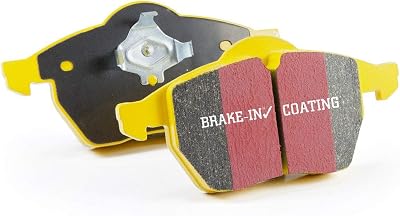 EBC Brakes Yellowstuff 4000 Series Street DP41514R to Fit PORSCHE,WIESMANN