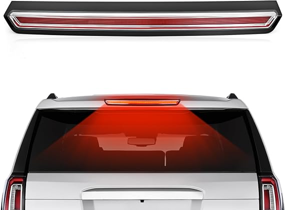 TOP-MAX LED High Mount Stop Light Compatible With 2015-2020 GMC Yukon/Yukon XL Cadillac Escalade/Escalade ESV, Third Brake Light Replace for 923-117, 22783103, 22803028