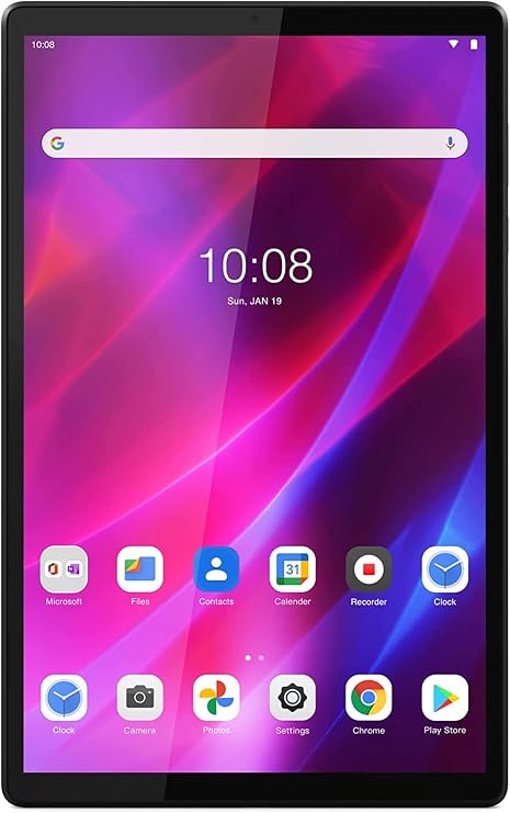Lenovo Tab K10 ZA8S0000US Tablet - 10.3" WUXGA - Helio P22T Octa-core (8 Core) 1.80 GHz - 3 GB RAM - 32 GB Storage - Android 11-4G - Abyss Blue