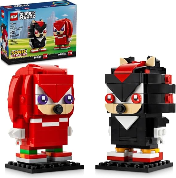 LEGO Brickheadz Sonic the Hedgehog Knuckles and Shadow - 40672
