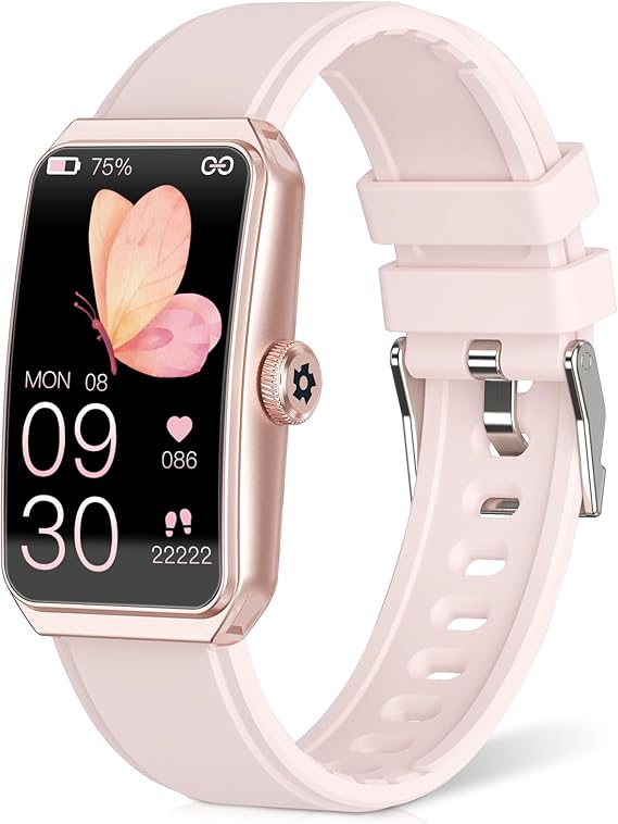Fitness Tracker, Step Counter with 24/7 Heart Rate Blood Oxygen Sleep Monitor, Fitness Watch with 100+ Sports Modes, Waterproof Activity Smart Watches for Women Men Android iOS