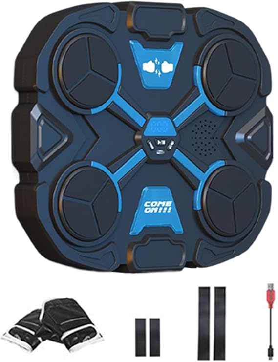 Music Boxing Machine for Kids Wall Mounted Punching Trainer | Boxing Target Trainer, Punching Training Equipment for Home Gym