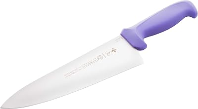 Mundial Cooks Chef Knife 8 in. with Purple Handle