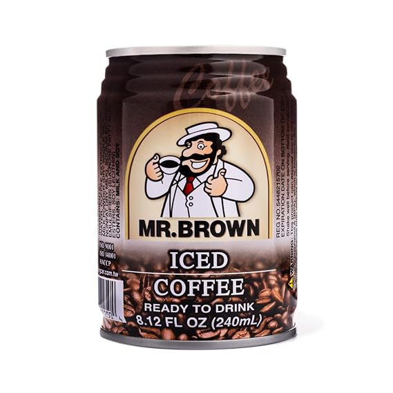 Mr Brown, Original Iced Coffee Drink, 8.12 Ounce