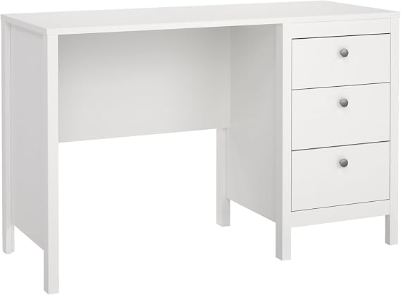 47" Desk with 3 Storage Drawers