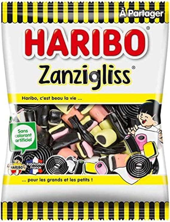 Haribo Zanzigliss Sweets - 300 g Bag