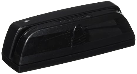 Mag-Tek 21073145 Dynamag Mini Magnesafe Swipe Card Reader, Magneprint 3 Track, Keyborad, USB-A, Non Encrypted, Default Level 2, Black
