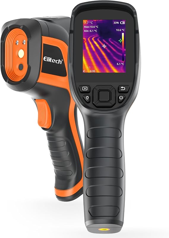 Elitech Thermal Camera 256192 IR, Infrared Imager HVAC Inspection