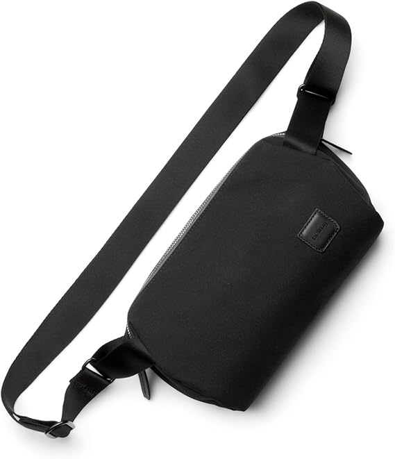 bellroy classic sling (everyday minimalist 3l crossbody bag with internal organization adjustable cross strap and car compression system)