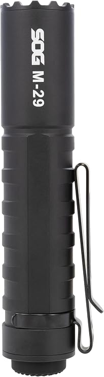 SOG M-29 Flashlight 2000 Lumens Rechargeable with Power Bank Function